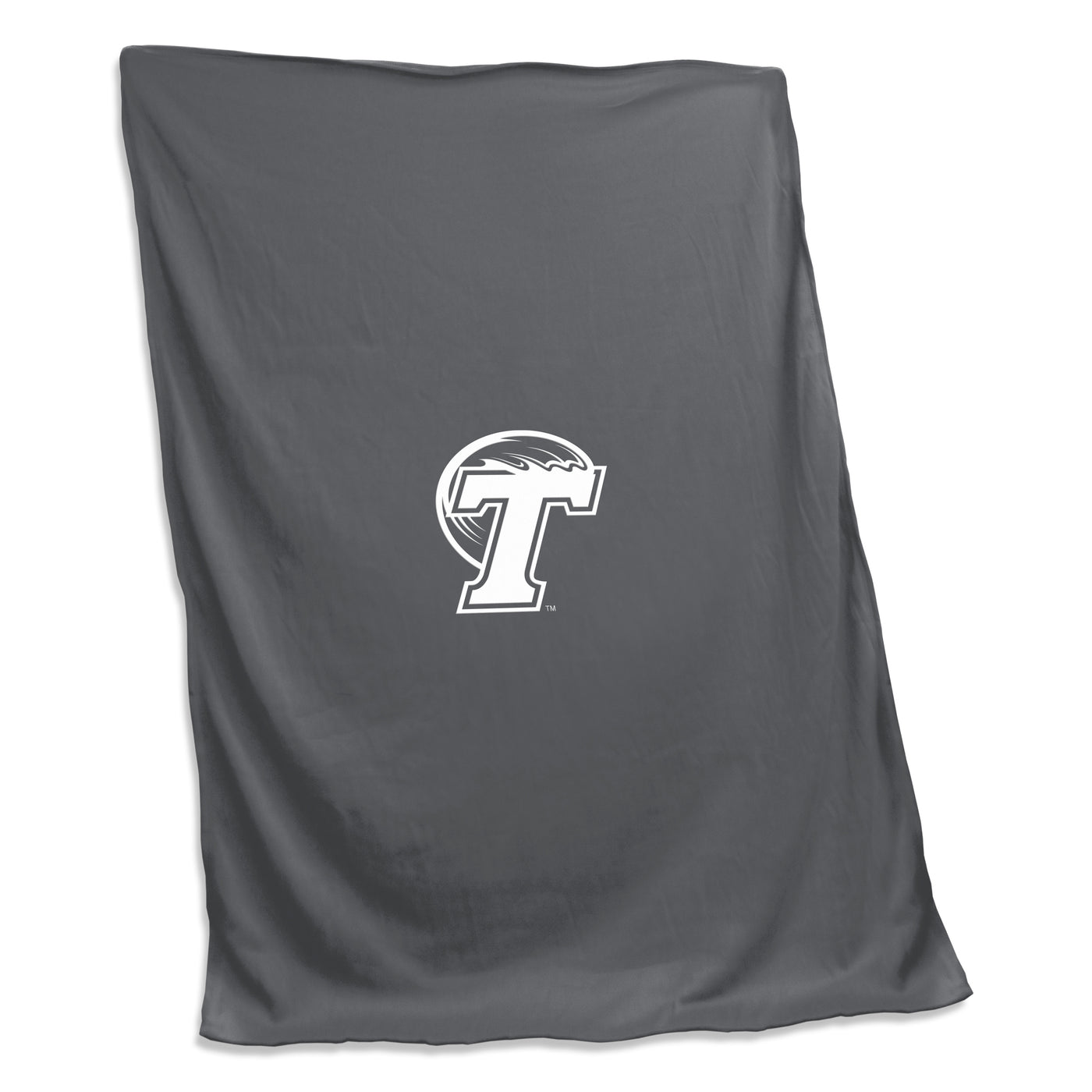 Tulane Charcoal Sweatshirt Blanket (Screened)