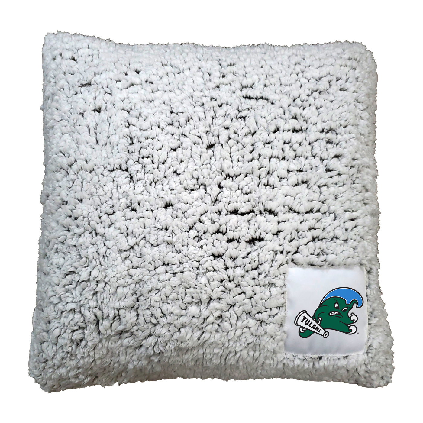 Tulane Frosty Throw Pillow - Logo Brands
