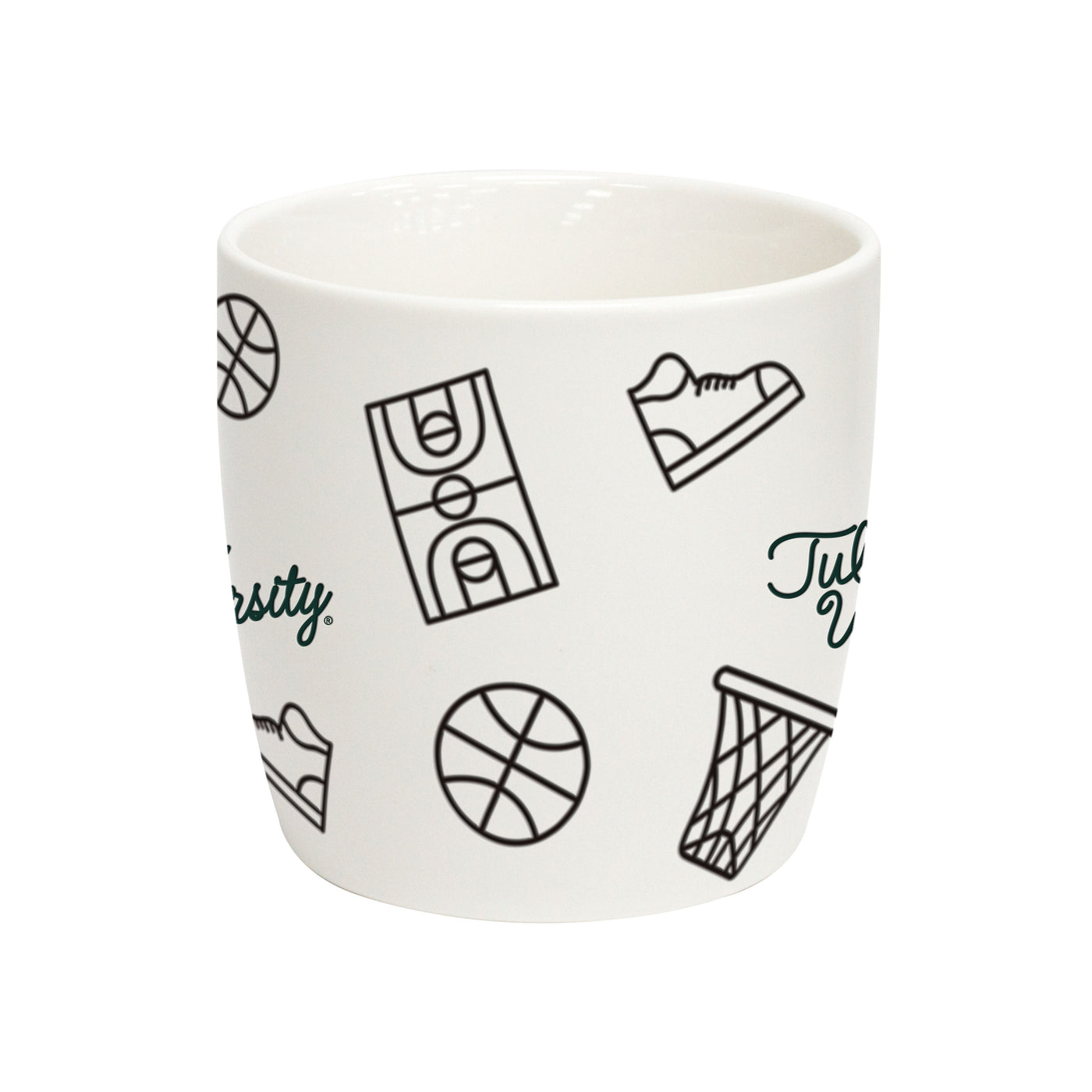Tulane 18oz Basketball Playmaker Mug