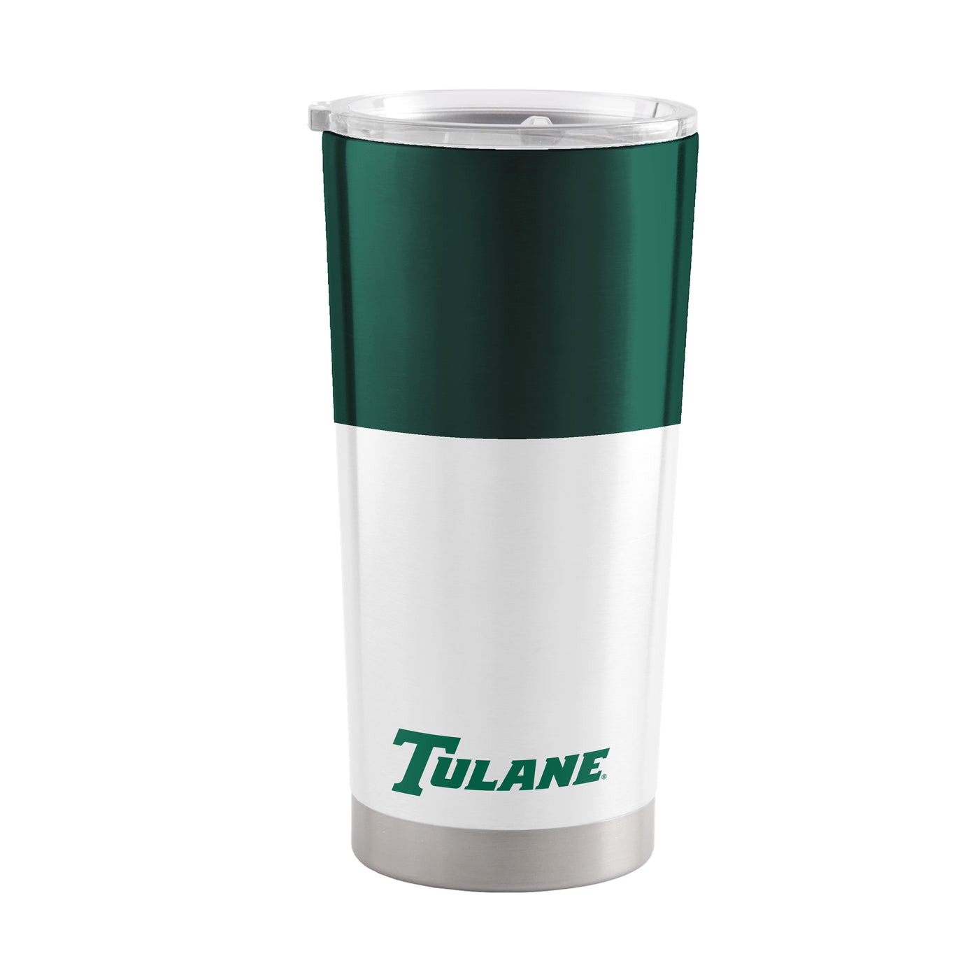 Tulane 20oz Colorblock Stainless Tumbler