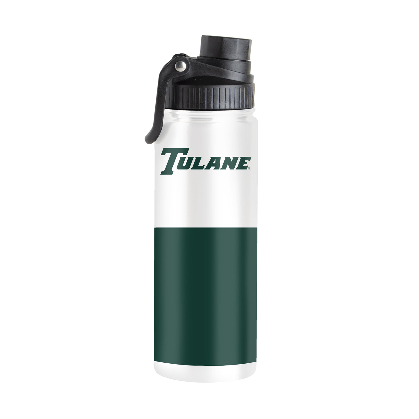 Tulane 21oz Colorblock Twist Top Water Bottle