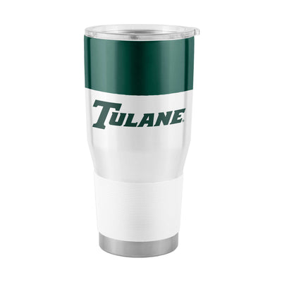 Tulane 30oz Colorblock Stainless Steel Tumbler