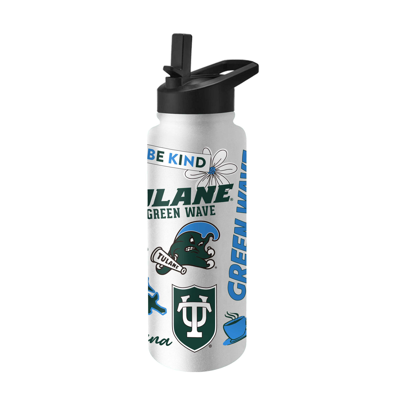 Tulane 34oz Native Quencher Bottle