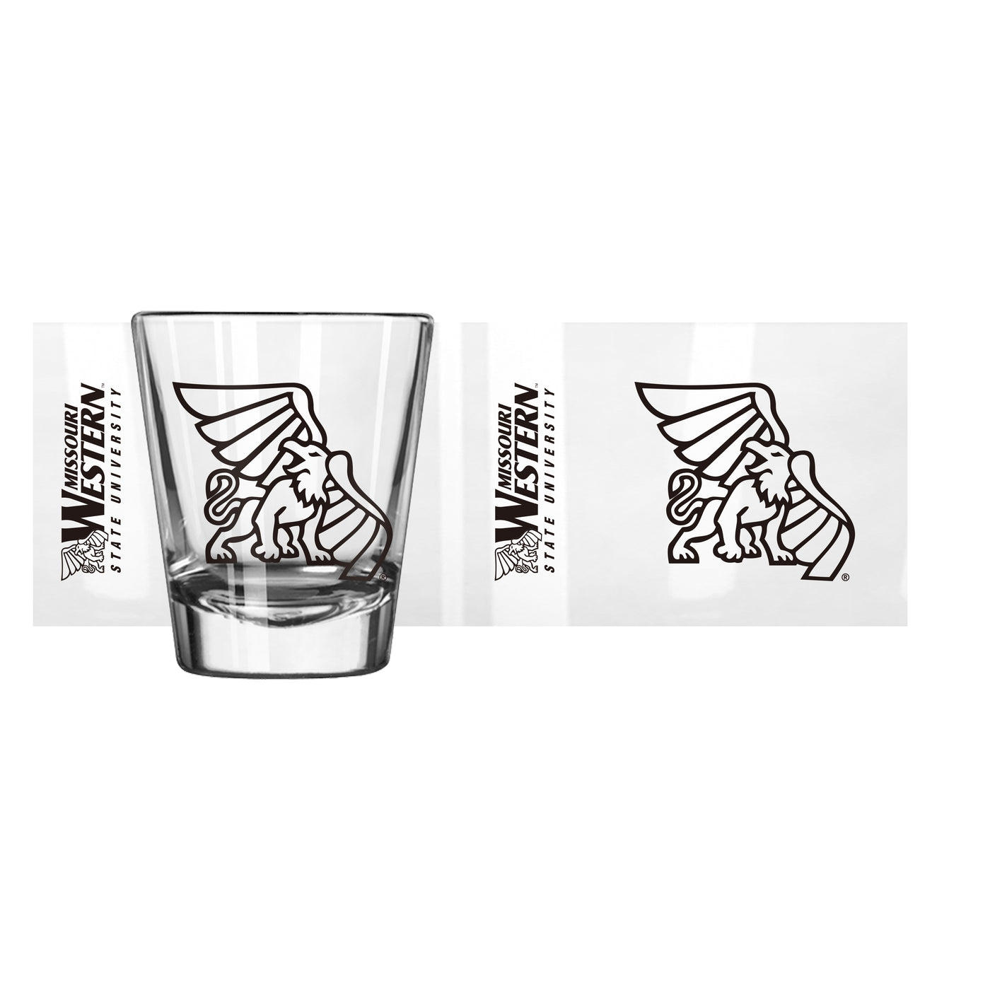 Missouri Western 2oz Gameday Shot Glass