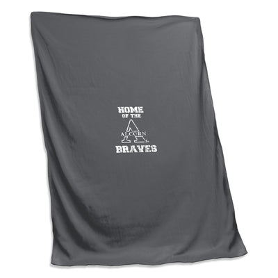 Alcorn State Charcoal Sweatshirt Blanket (Screened) - Logo Brands