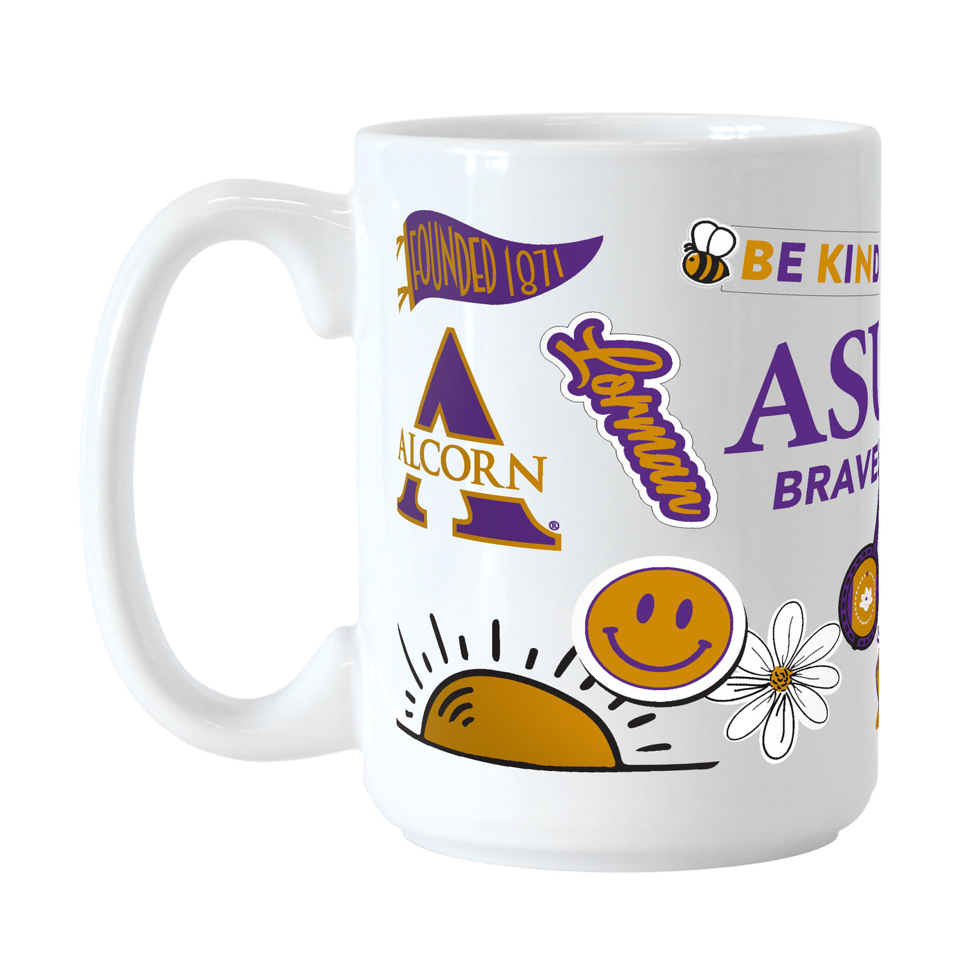 Alcorn State 15oz Native Sublimated Mug