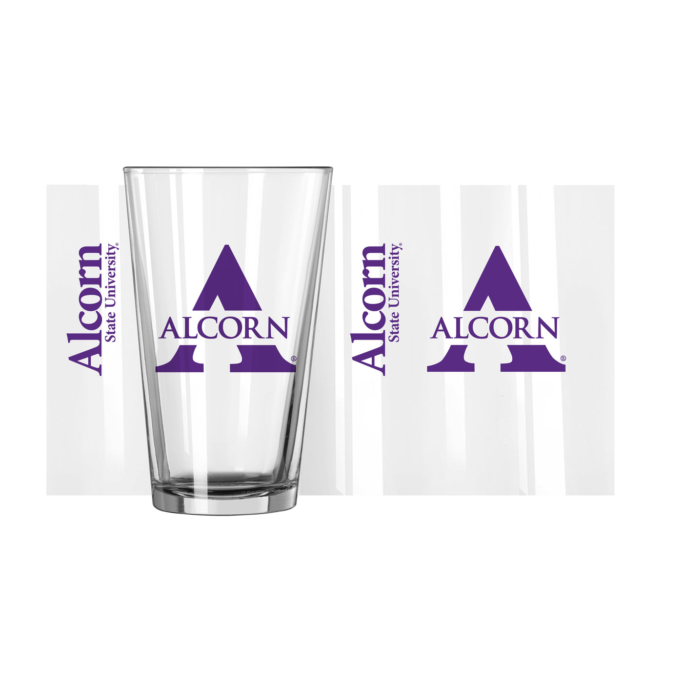 Alcorn State 16oz Gameday Pint Glass