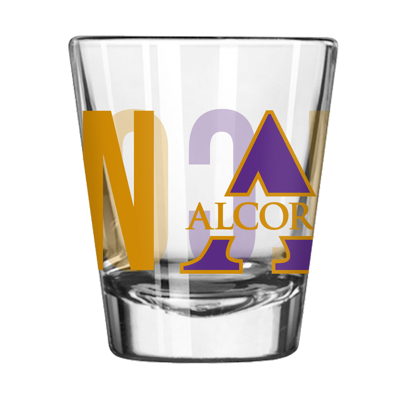 Alcorn State 2oz Overtime Shot Glass