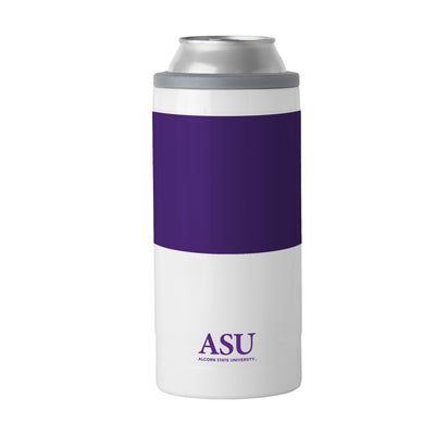 Alcorn State 12oz Colorblock Slim Can Coolie - Logo Brands