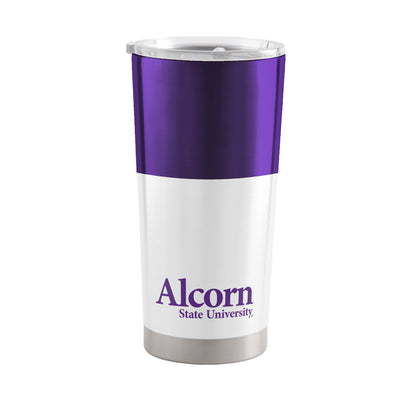 Alcorn State 20oz Colorblock Stainless Tumbler - Logo Brands