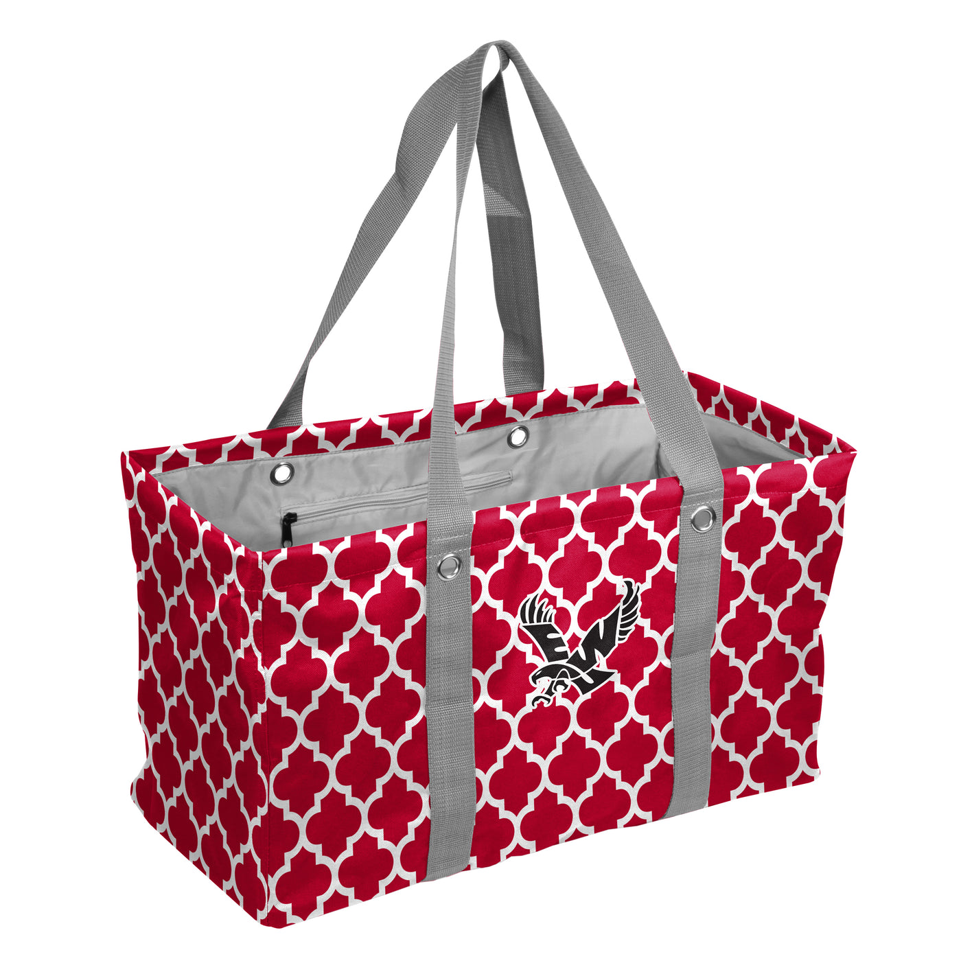 Eastern Washington Quatrefoil Picnic Caddy