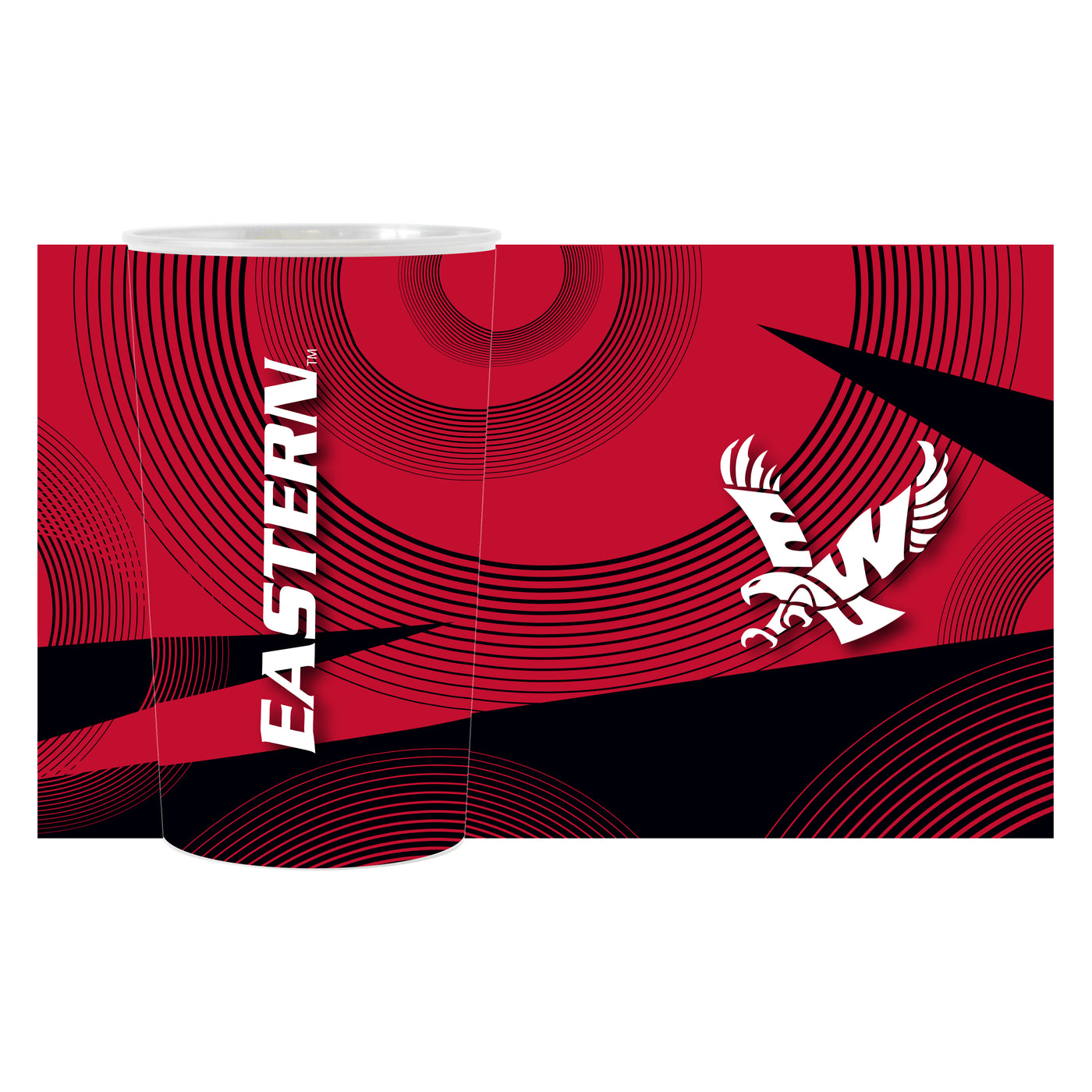 Eastern Washington Geometric Hardwall Cup 4 Pack