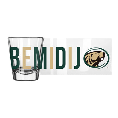 Bemidji State 2oz Overtime Shot Glass