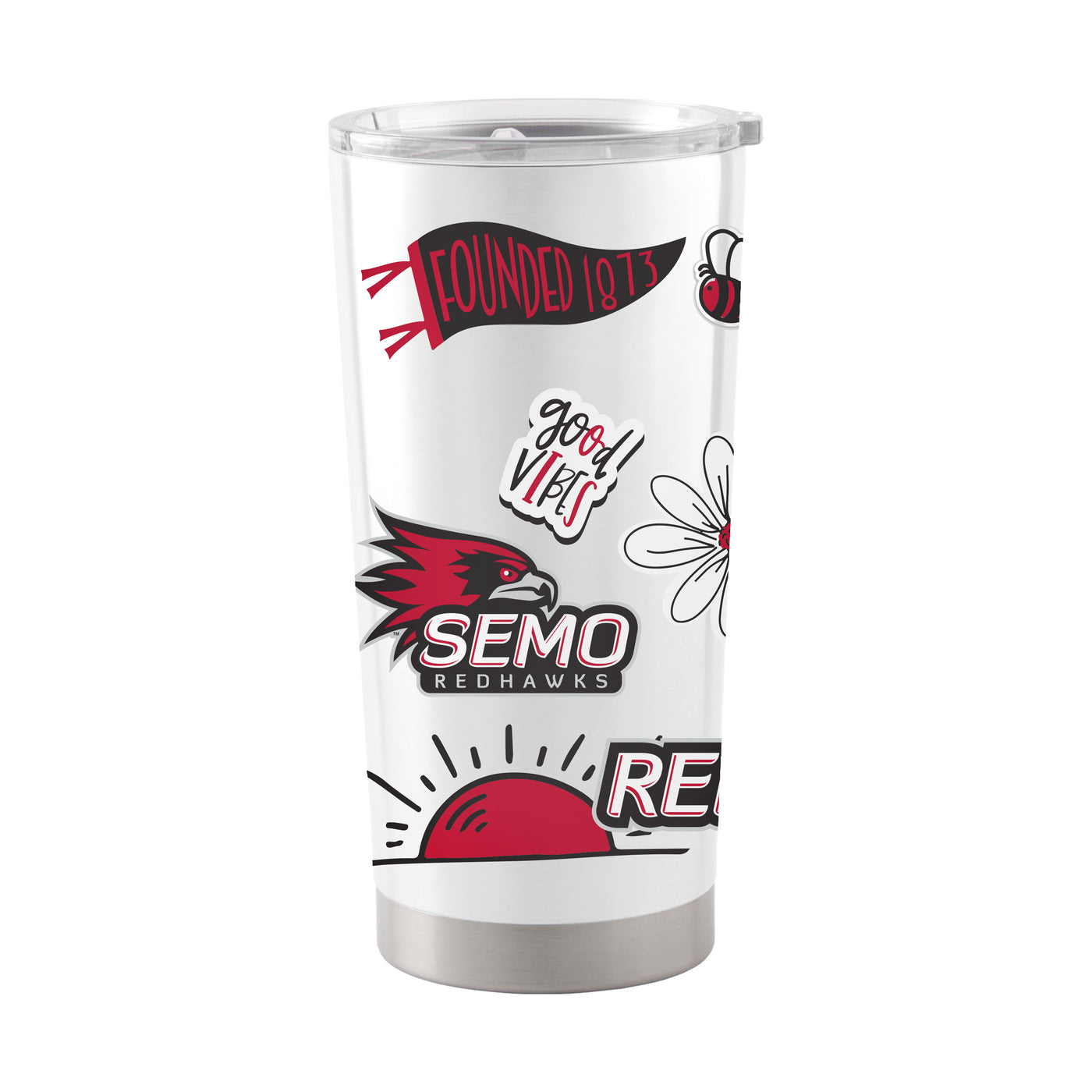 Southeast Missouri 20oz Native Stainless Tumbler