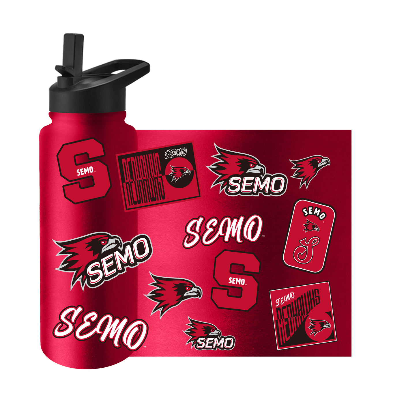 Southeast Missouri 34oz Dreamweave Quencher Bottle