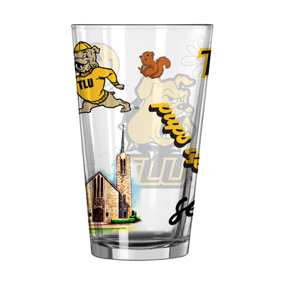 Texas Lutheran 16oz Native Pint Glass