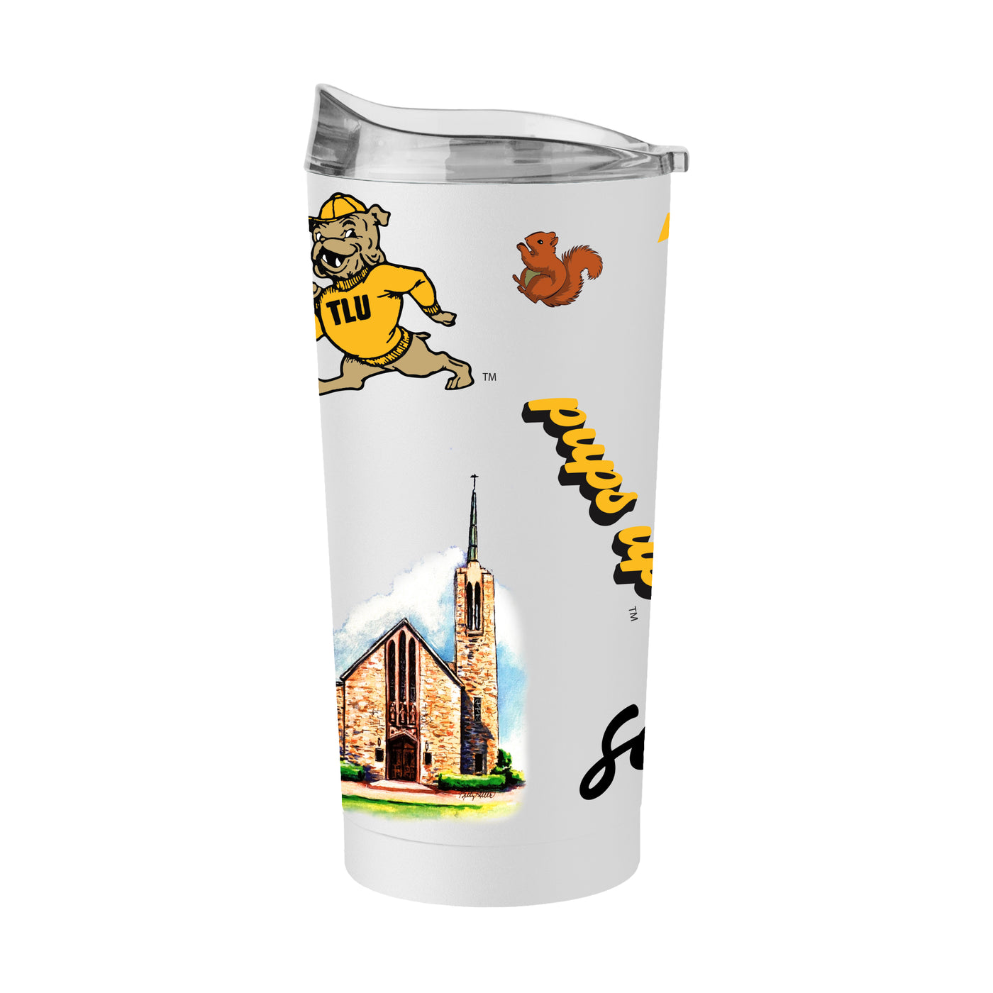 Texas Lutheran 20oz Native Powder Coat Tumbler