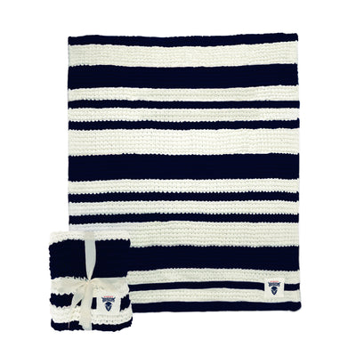 Howard University Cable Knit Throw 50x60