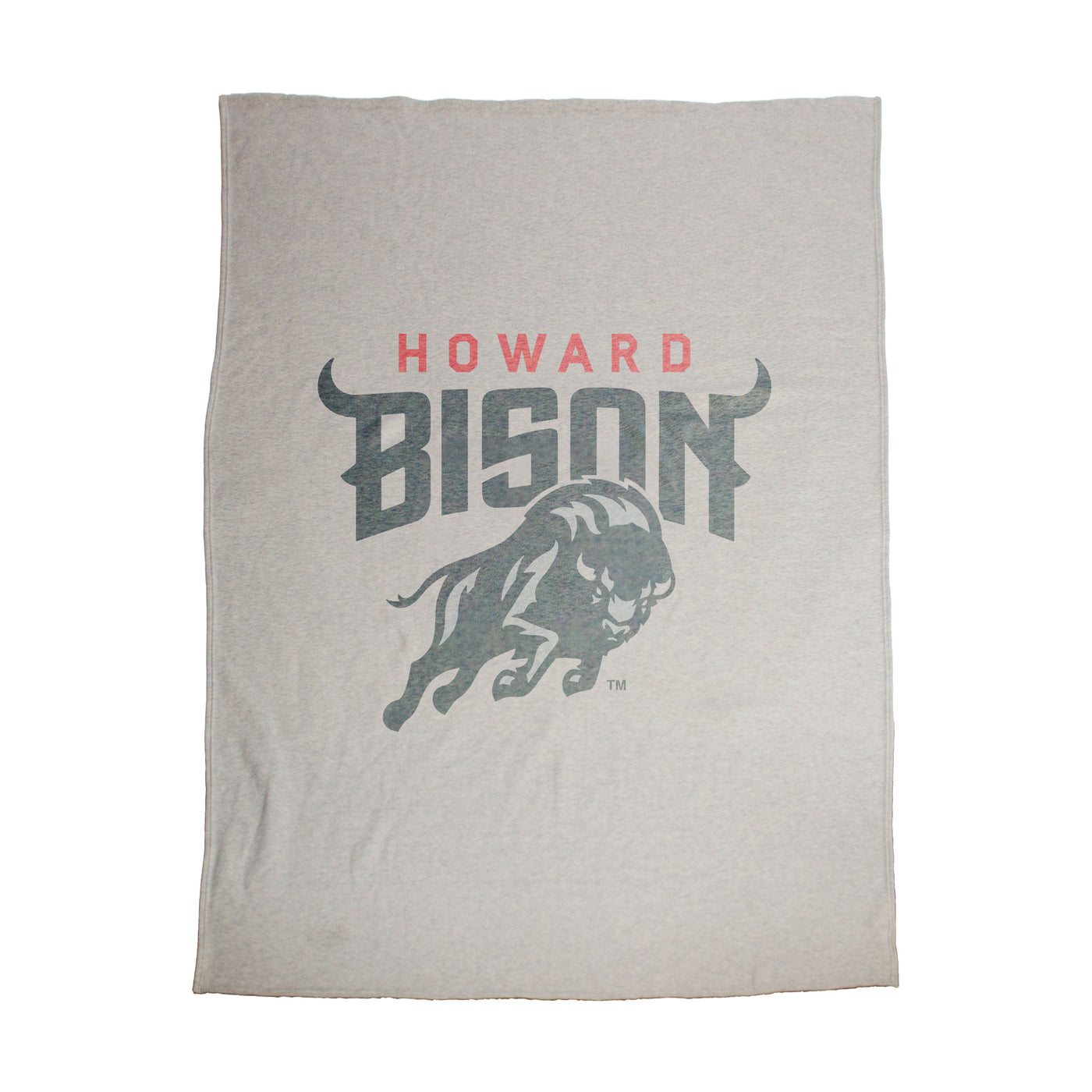 Howard University Oversized Logo Sublimated Sweatshirt Blanket