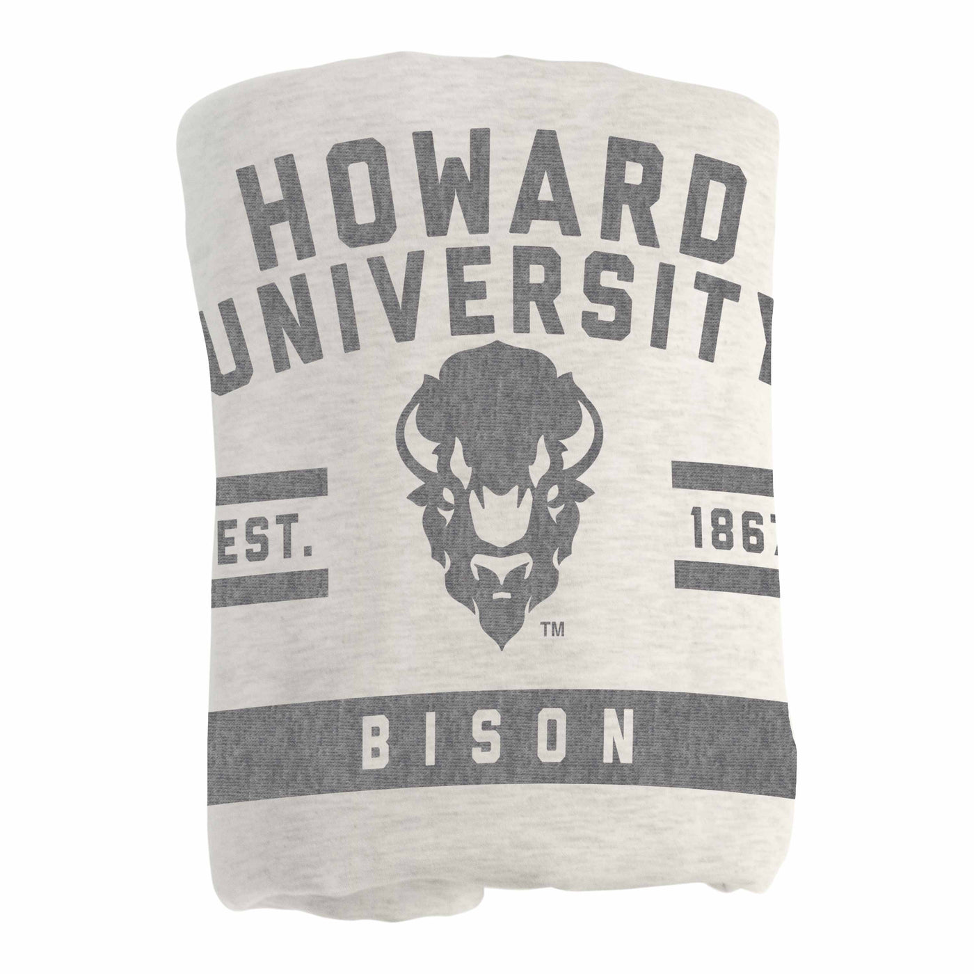 Howard University Sublimated Sweatshirt Blanket