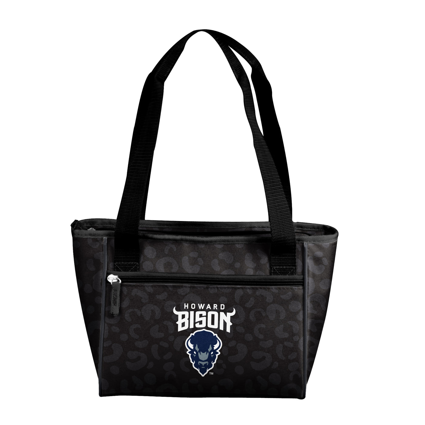 Howard University Leopard Print 16 Can Cooler Tote