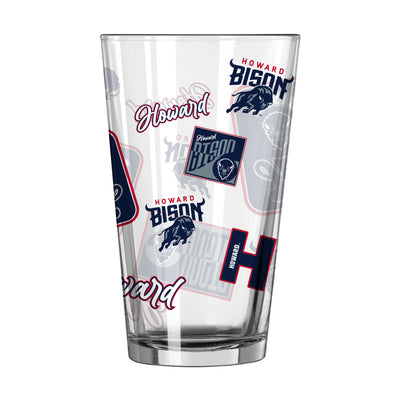 Howard University 16oz Dreamweave Pint Glass
