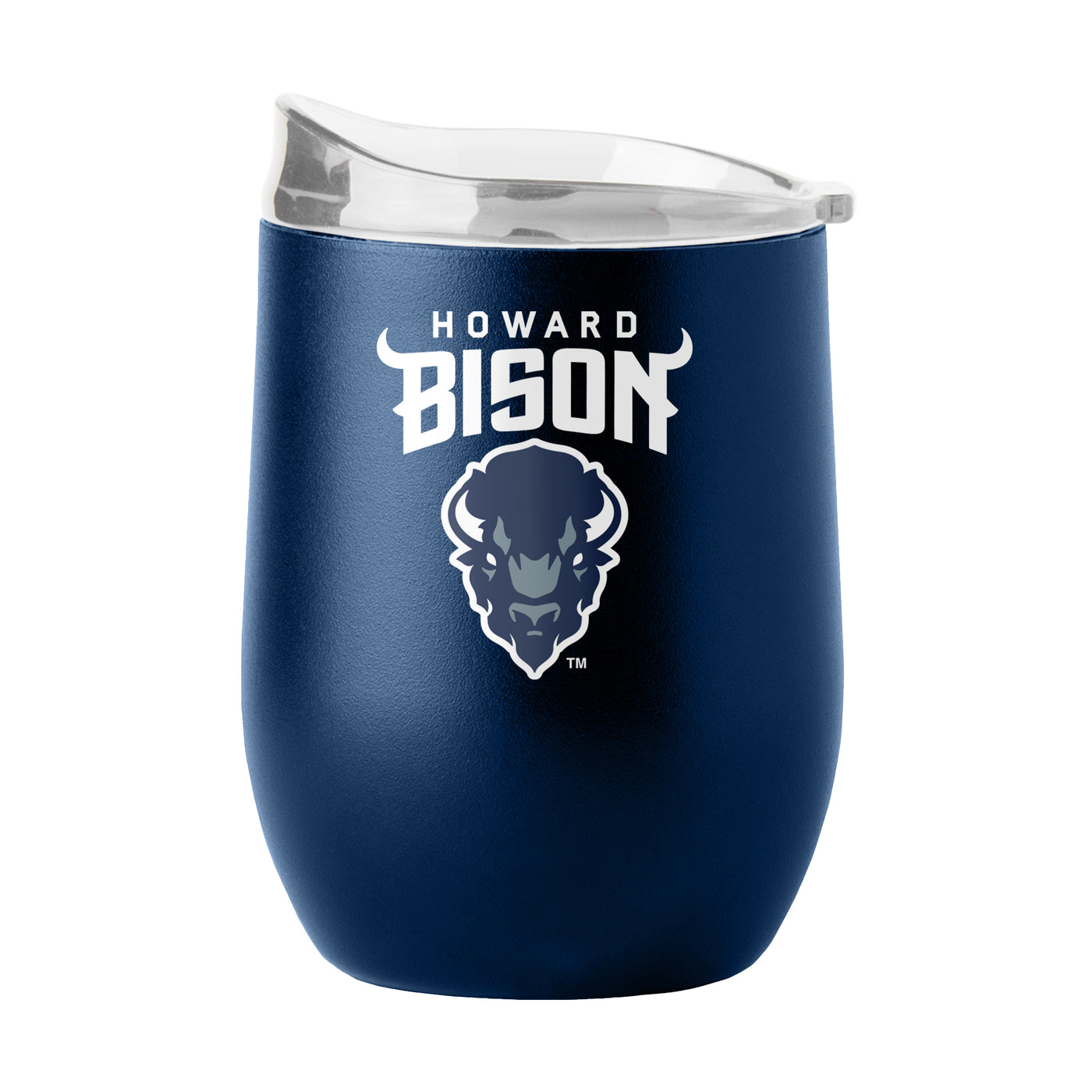 Howard University 16oz Flipside Powder Coat Curved Bev