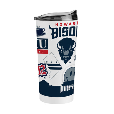 Howard University 20oz Native Powder Coat Tumbler