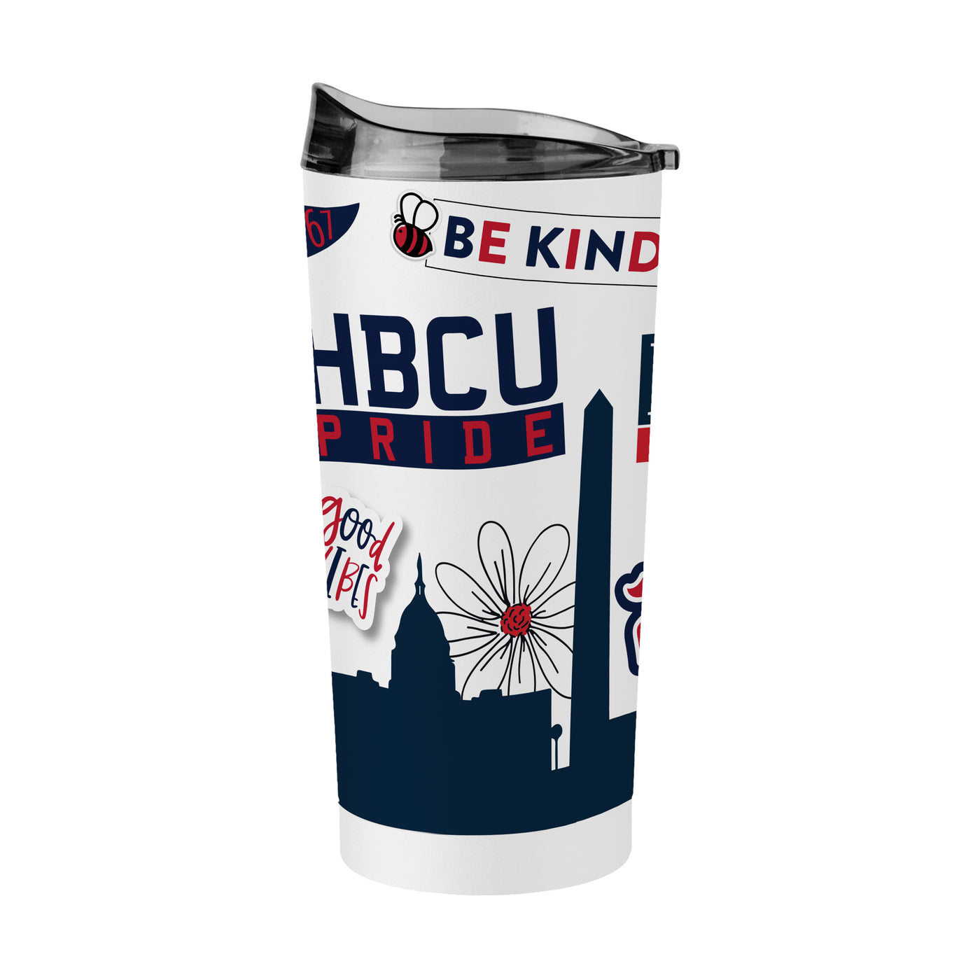 Howard University 20oz Native Powder Coat Tumbler