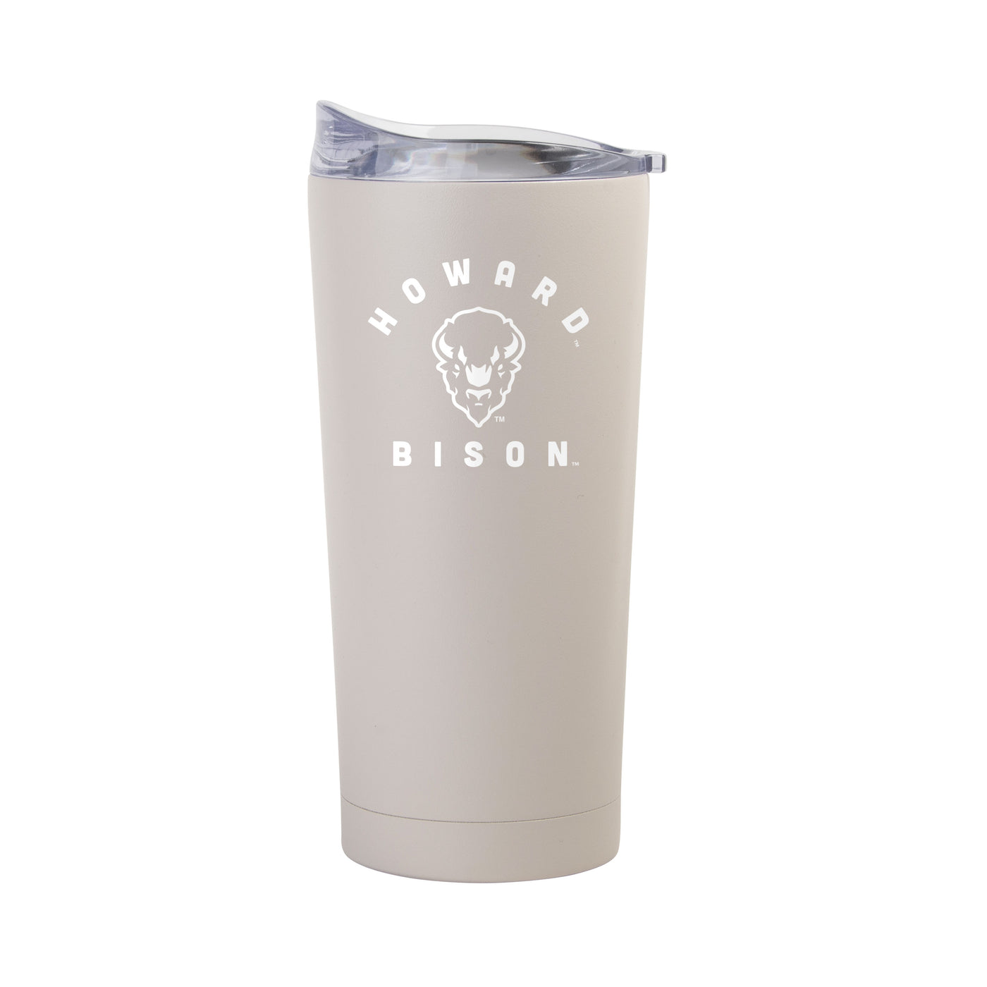 Howard University 20oz Archway Sand Powder Coat Tumbler