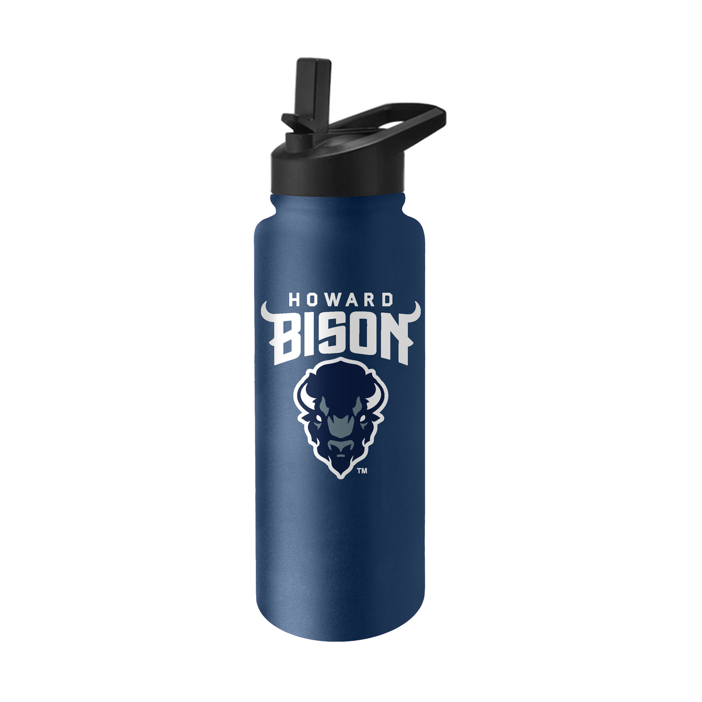 Howard University 34oz Logo Quencher Bottle
