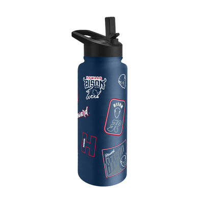 Howard University 34oz Dreamweave Quencher Bottle