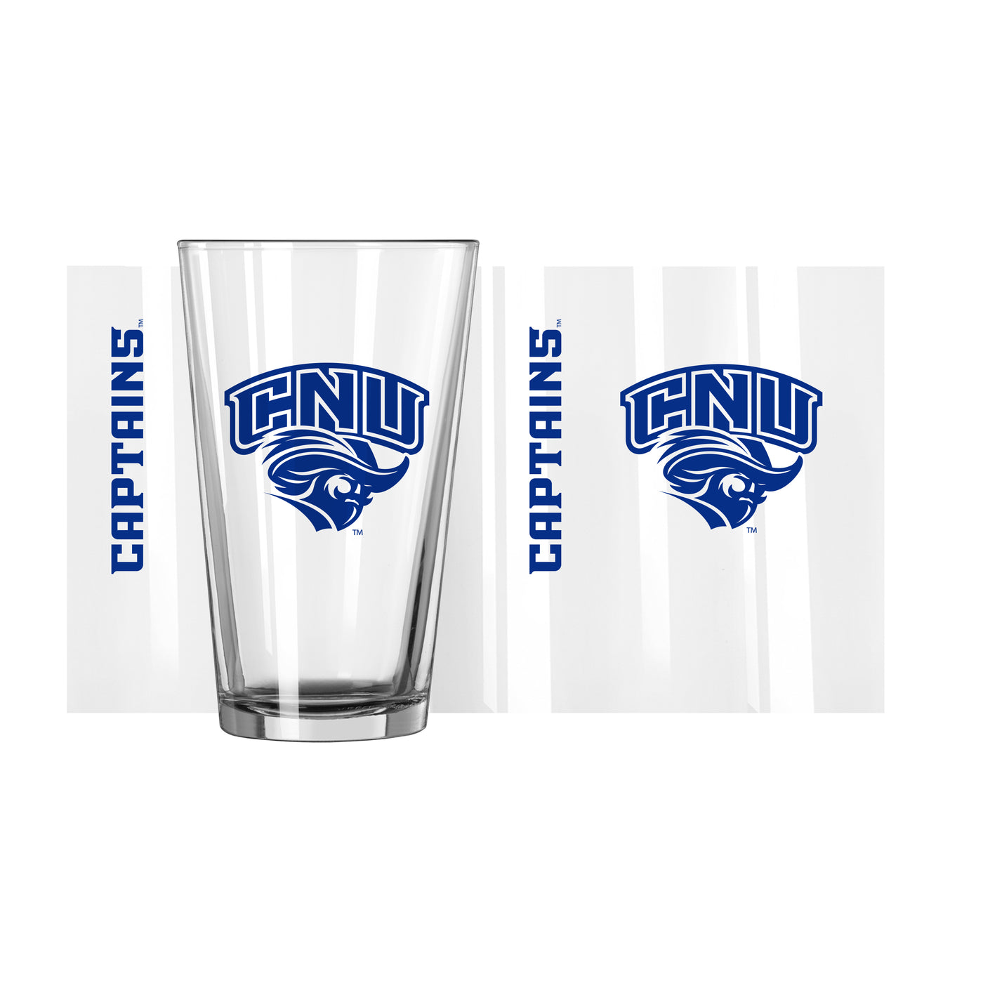 Christopher Newport 16oz Gameday Pint Glass - Logo Brands
