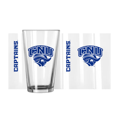 Christopher Newport 16oz Gameday Pint Glass - Logo Brands