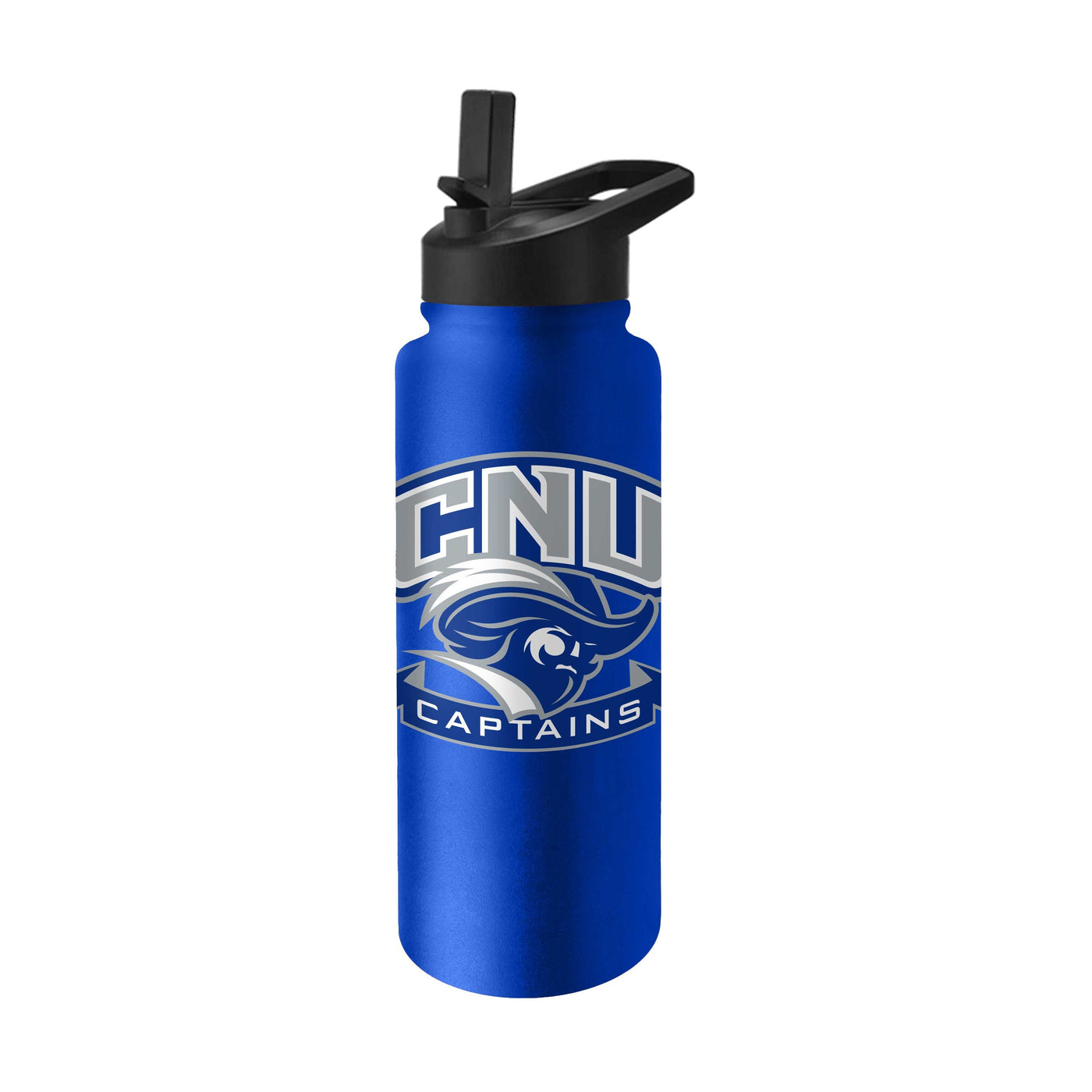 Christopher Newport 34oz Logo Quencher Bottle - Logo Brands