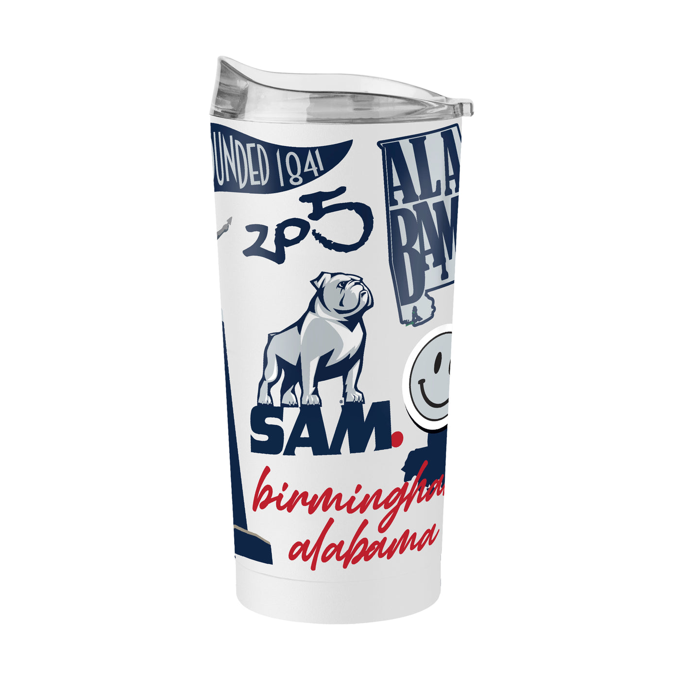Samford 20oz Native Powder Coat Tumbler - Logo Brands