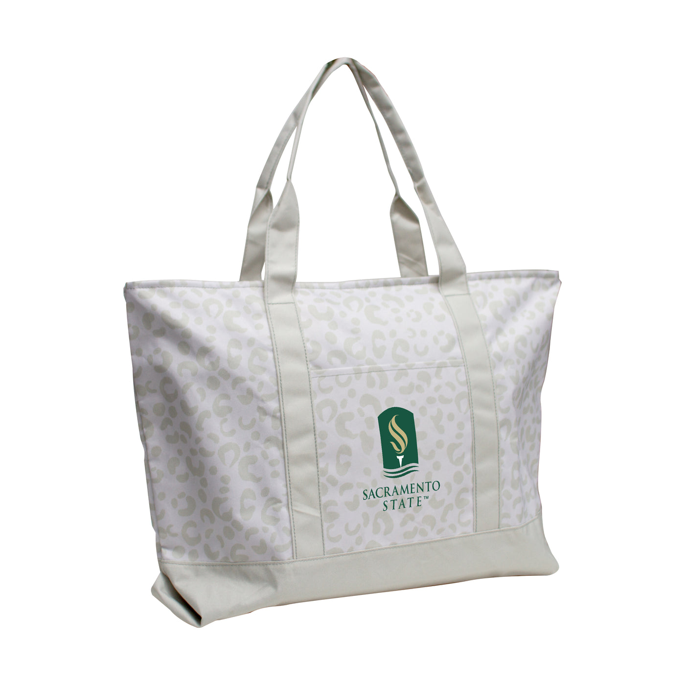 Sacramento State Leopard Pattern Tote - Logo Brands