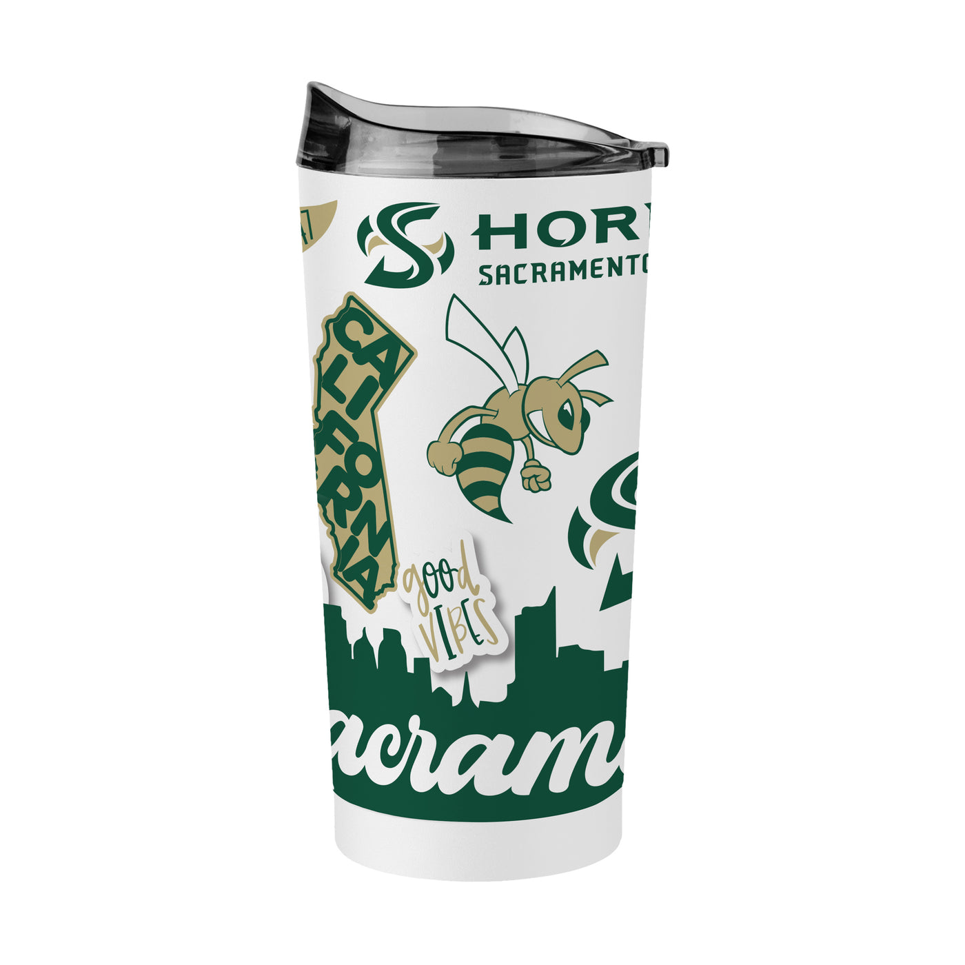 Sacramento State 20oz Native Powder Coat Tumbler