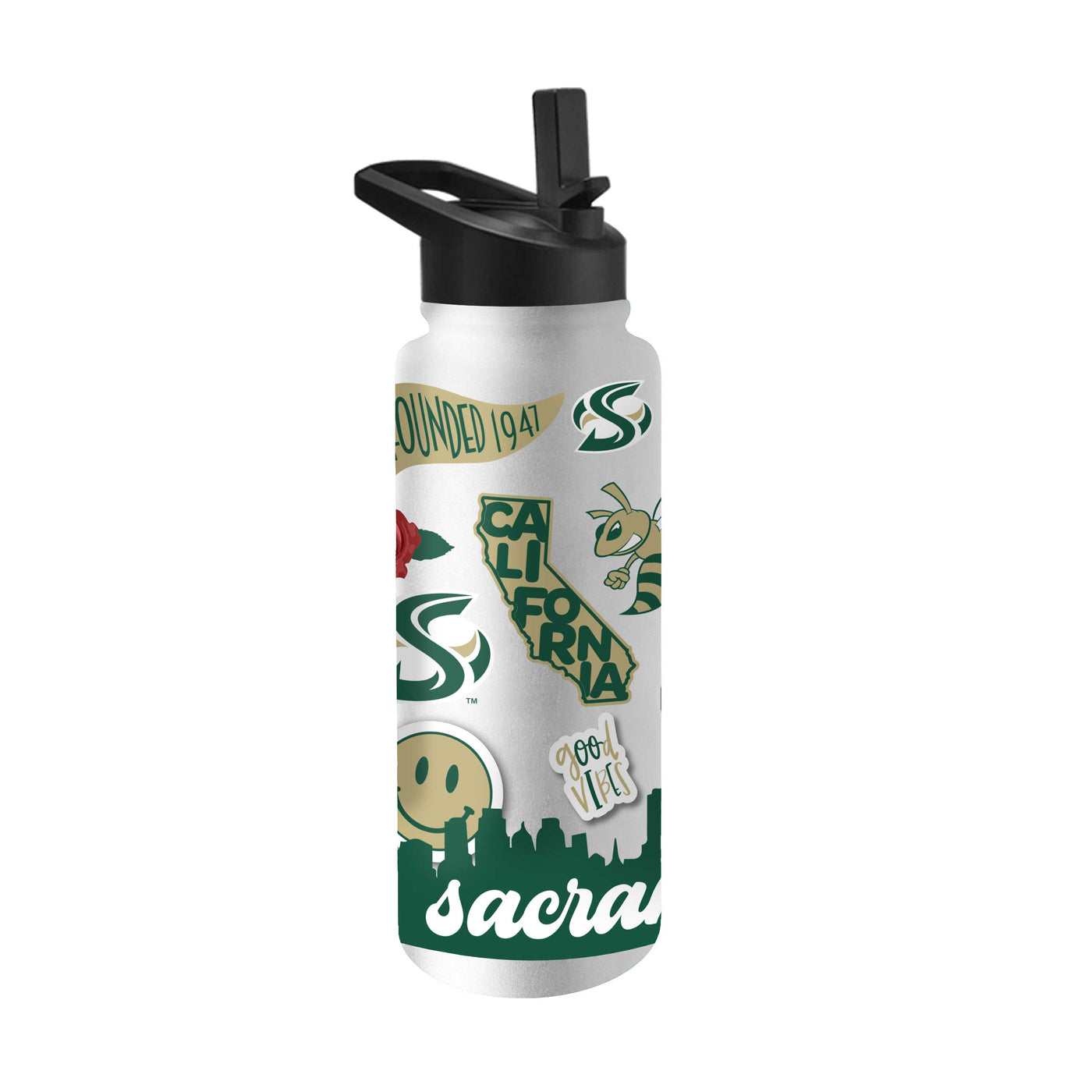 Sacramento State 34oz Native Quencher Bottle