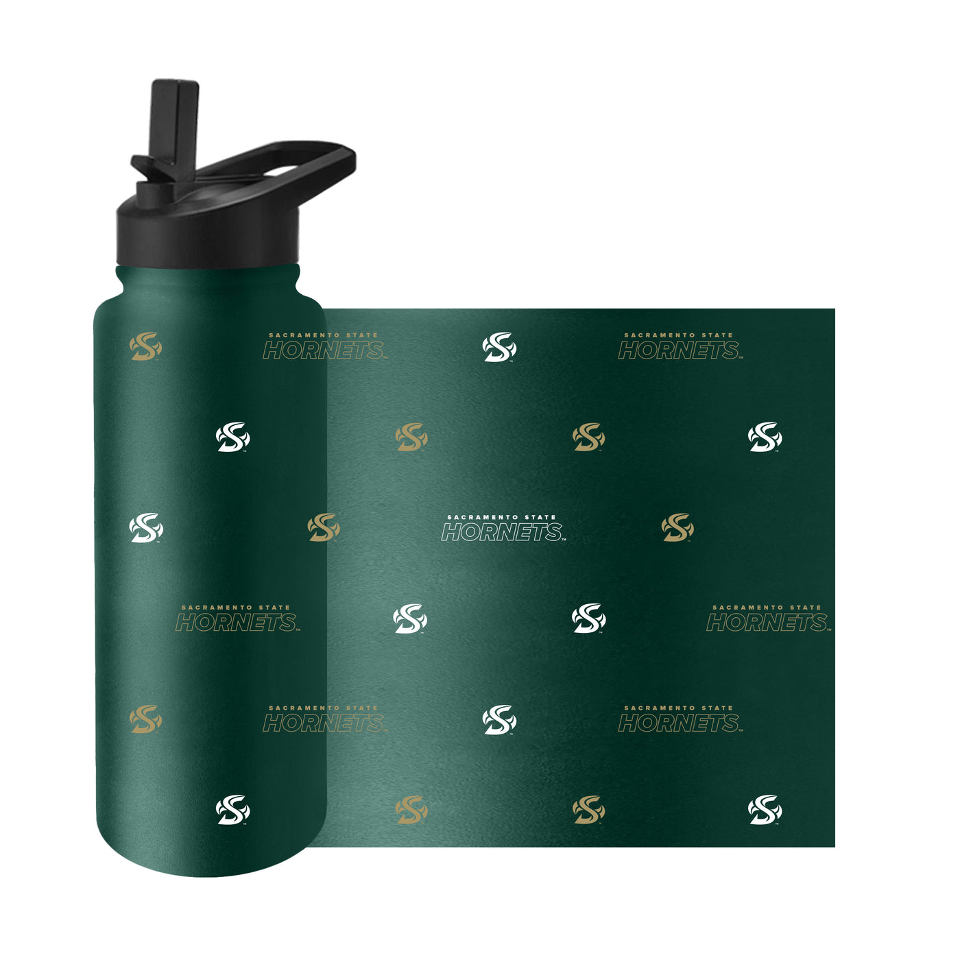Sacramento State 34oz Step And Repeat Quencher Bottle