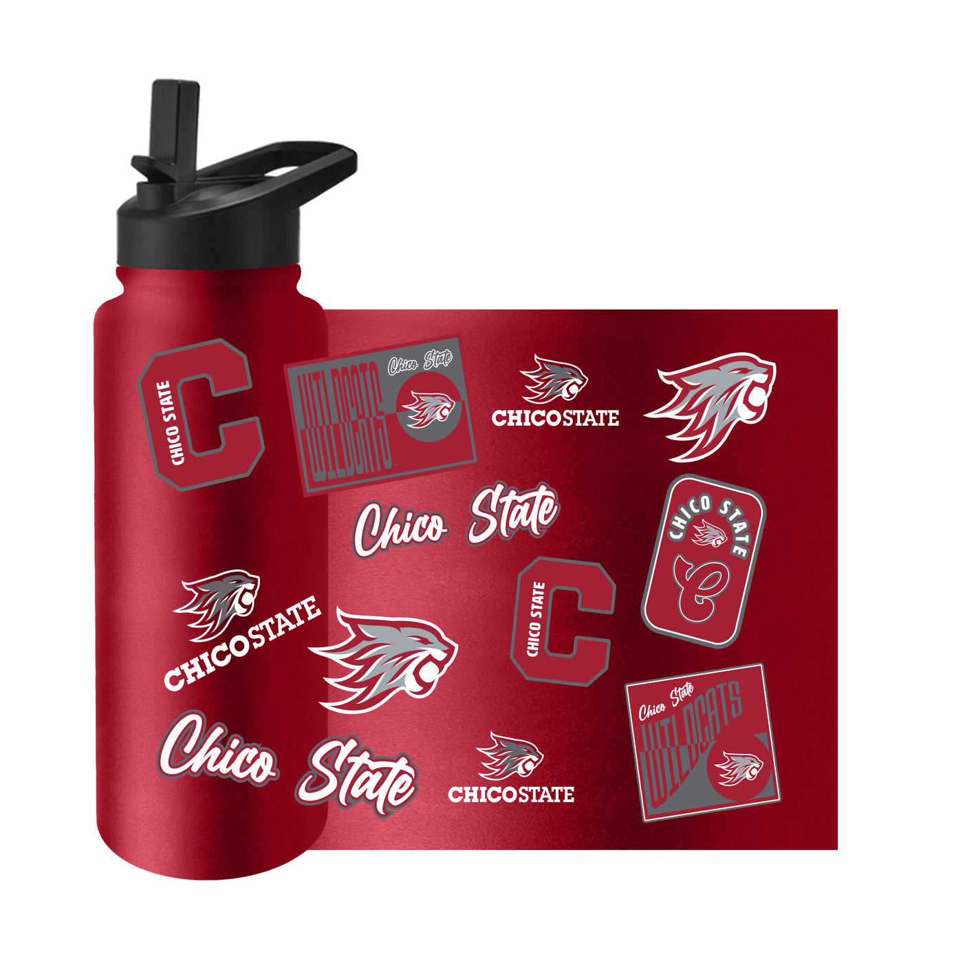 Cal State Chico 34oz Dreamweave Quencher Bottle
