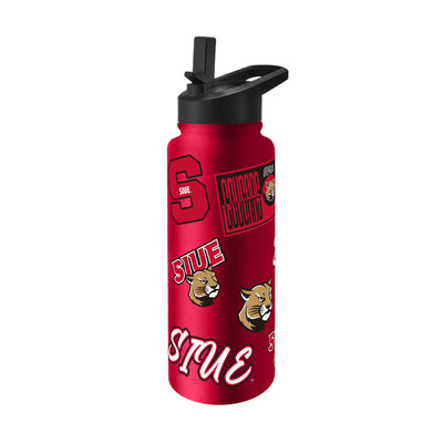 Southern Ill Edwardsville 34oz Dreamweave Quencher Bottle