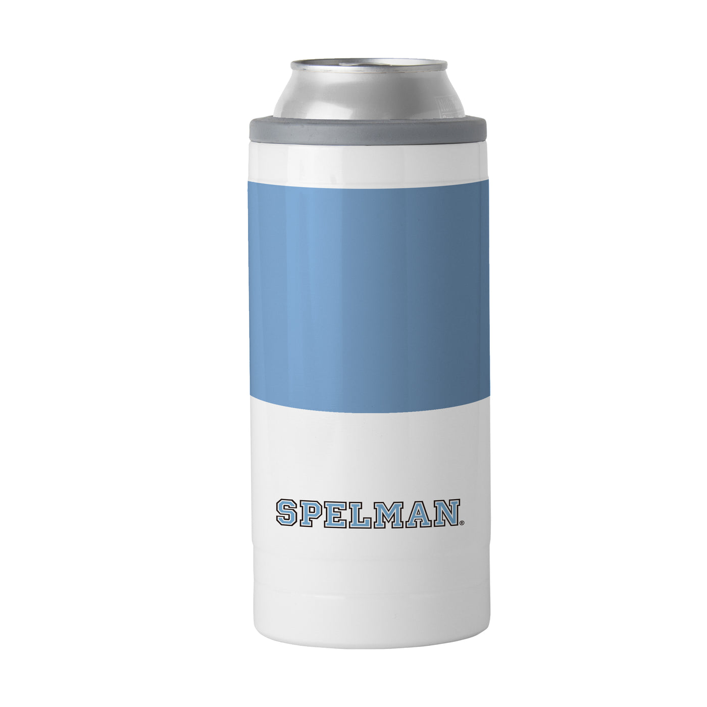 Spelman College 12oz Colorblock Slim Can Coolie