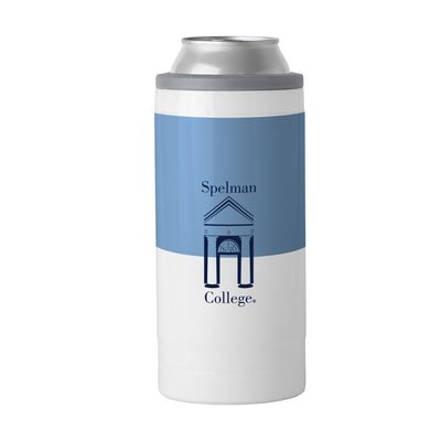 Spelman College 12oz Colorblock Slim Can Coolie