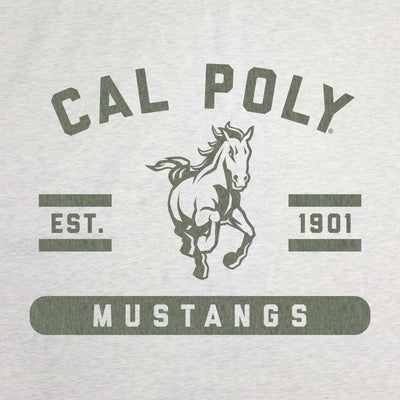 California Poly Sublimated Sweatshirt Blanket