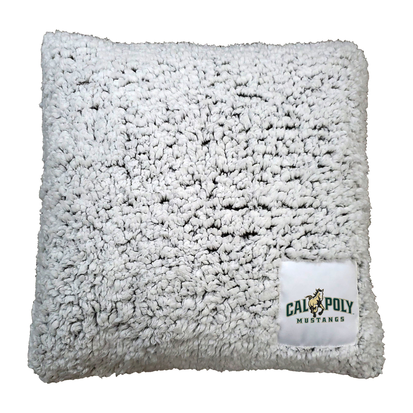 California Poly State Frosty Throw Pillow