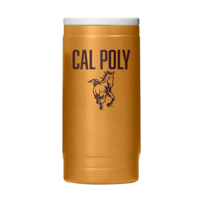 Cal Poly 12oz Oak Huddle Powdercoat SlimCan Coolie