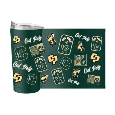 Cal Poly 20oz Dreamweave Powder Coat Tumbler