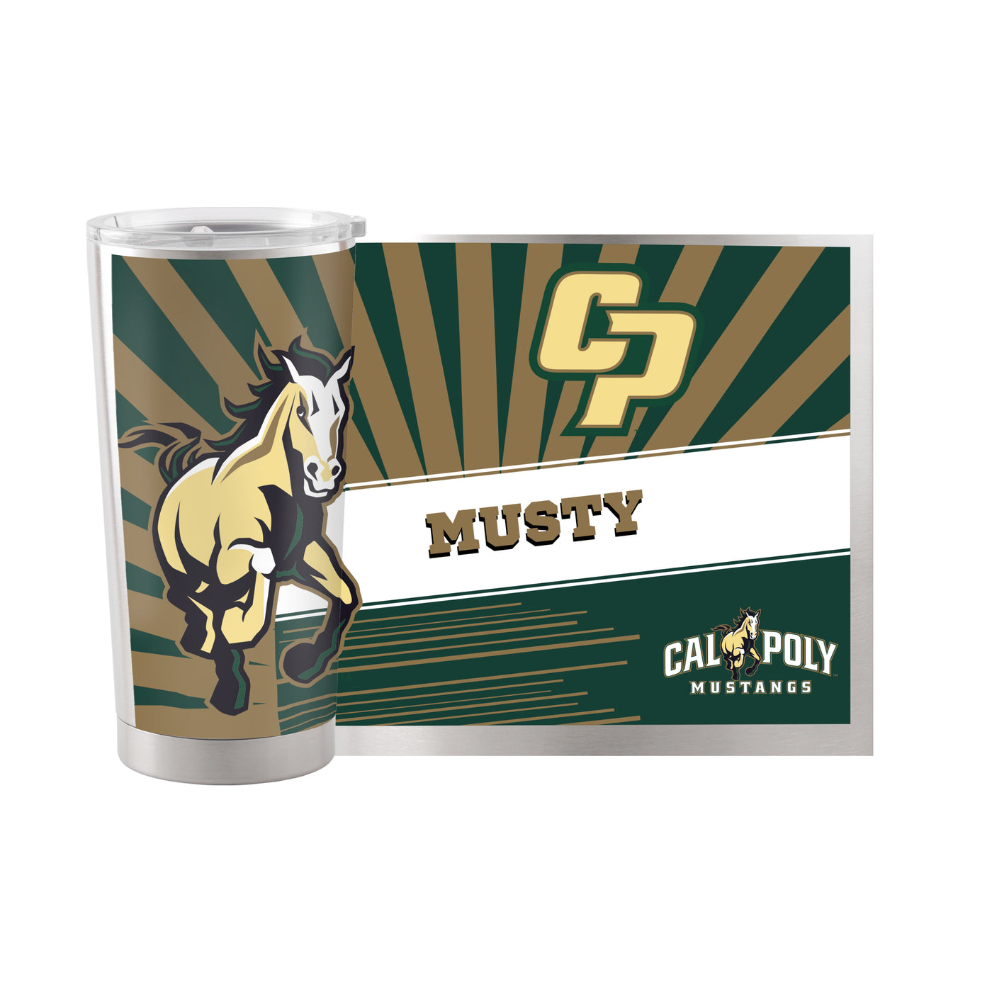 California Poly 20oz Mascot Stainless Tumbler