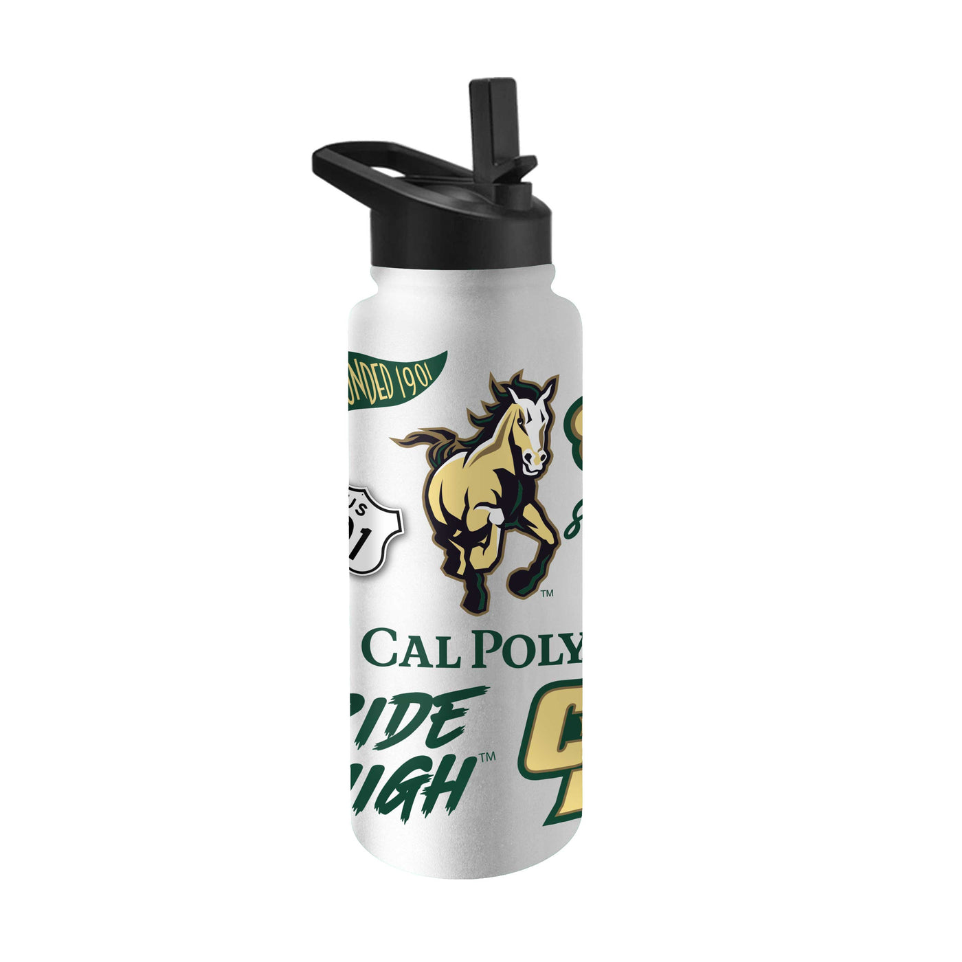 California Poly 34oz Native Quencher Bottle